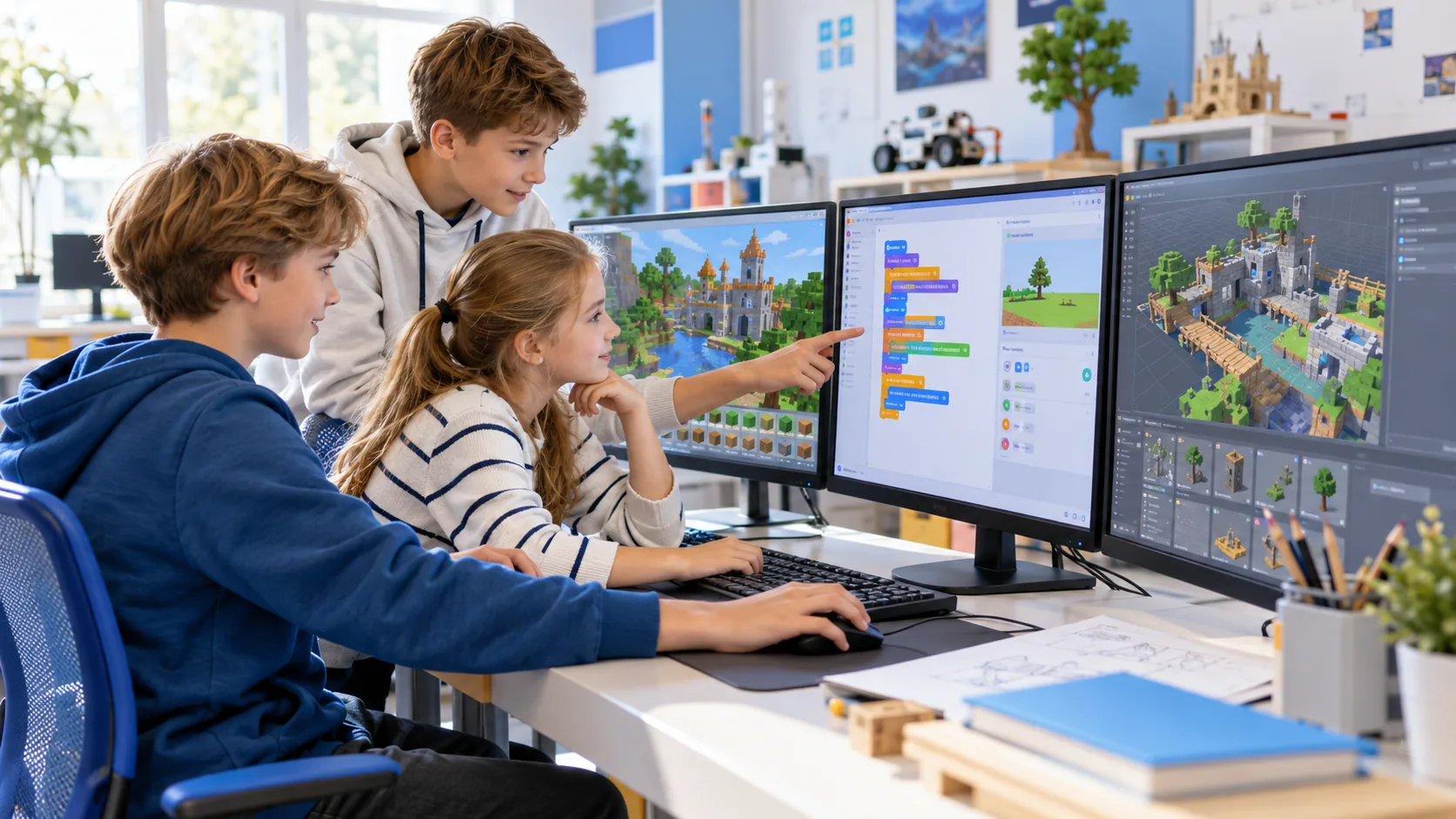 Scratch, Minecraft или Roblox: что выбрать ребёнку для первого знакомства с программированием